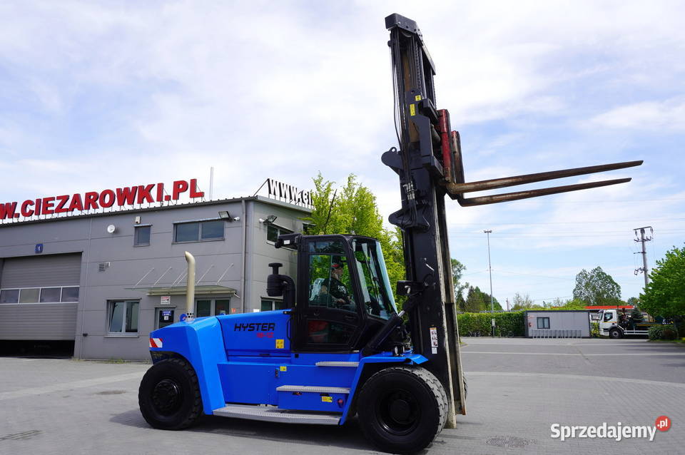Wózek widłowy HYSTER H16 XM12 udźwig 16 t Zasięg Kraków