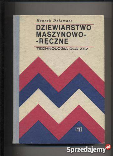 Dziewiarstwo maszynowo-ręczne   Technologia dla ZSZ