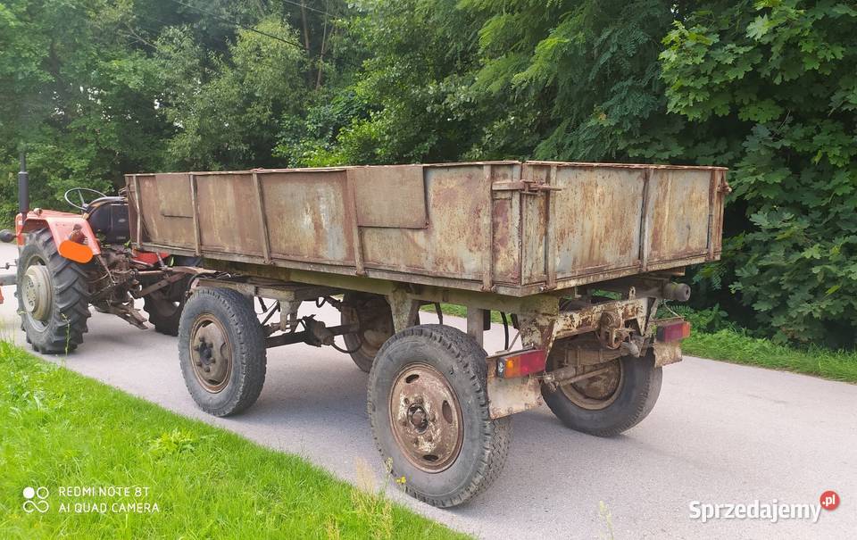 Przyczepa rolnicza wywrotka kiprówka D43 na Dąbrowa Tarnowska