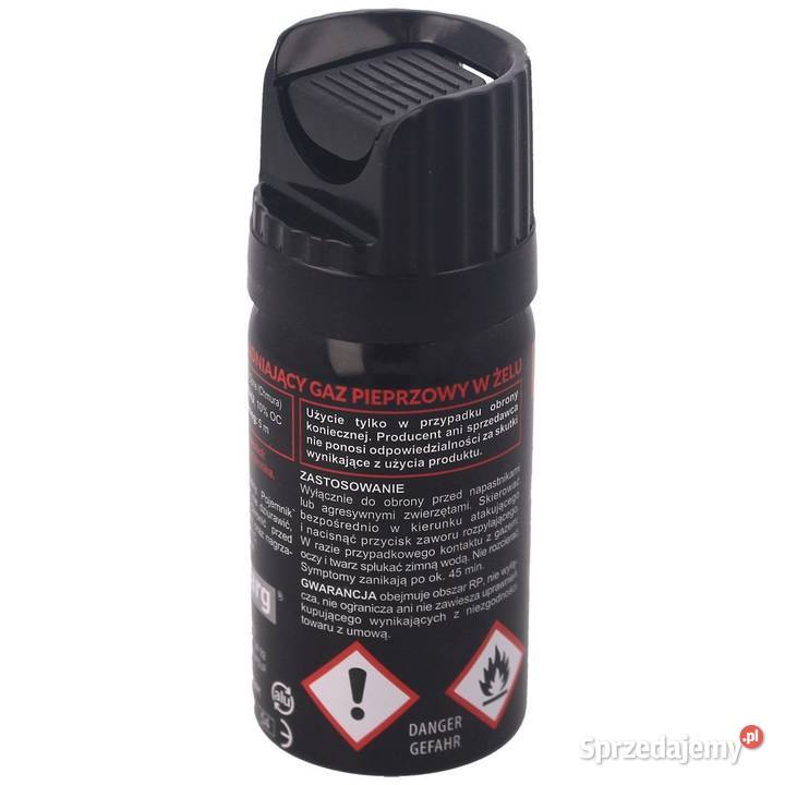 2x Gaz pieprzowy Sharg Nato Defence Gel 2mln Maciejowice