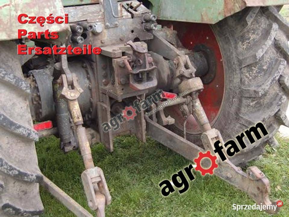 Fendt 611 części silnik skrzynia biegów most