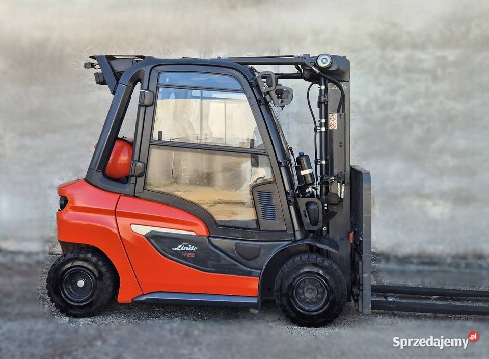 LINDE H25 2022r niski maszt wolny skok KABINA Rybnik