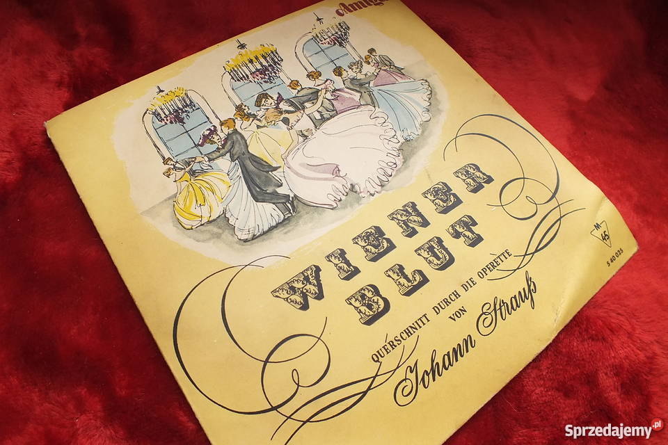 Płyta winylowa szelakowa Johann Straus Klasyka lubuskie Żary