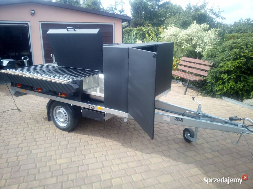Gastronomiczny mobilny grill cateringowy