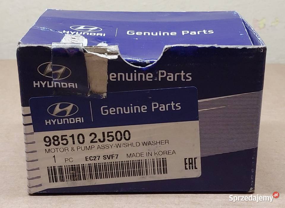 POMPKA SPRYSKIWACZY KIA HYUNDAI 985102j500 Mielęcin