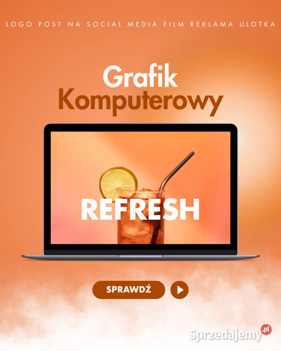 Grafik komputerowy logo usługi graficzne Kraków
