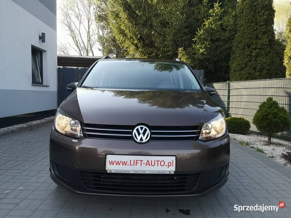 Volkswagen Touran 16 TDI 105 Klimatronic Isofix Zarejestrowany w Polsce Strzegom