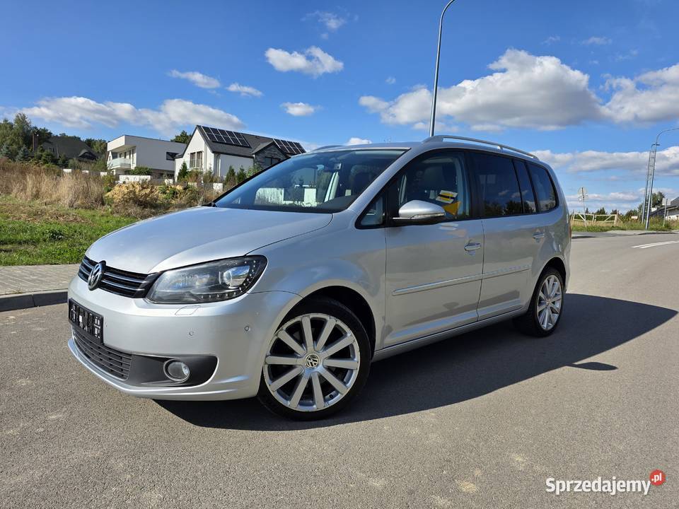 VW Toura 20TDI 177 Automat bezwypadkowy opłacony Rok produkcji 2014 Lublin