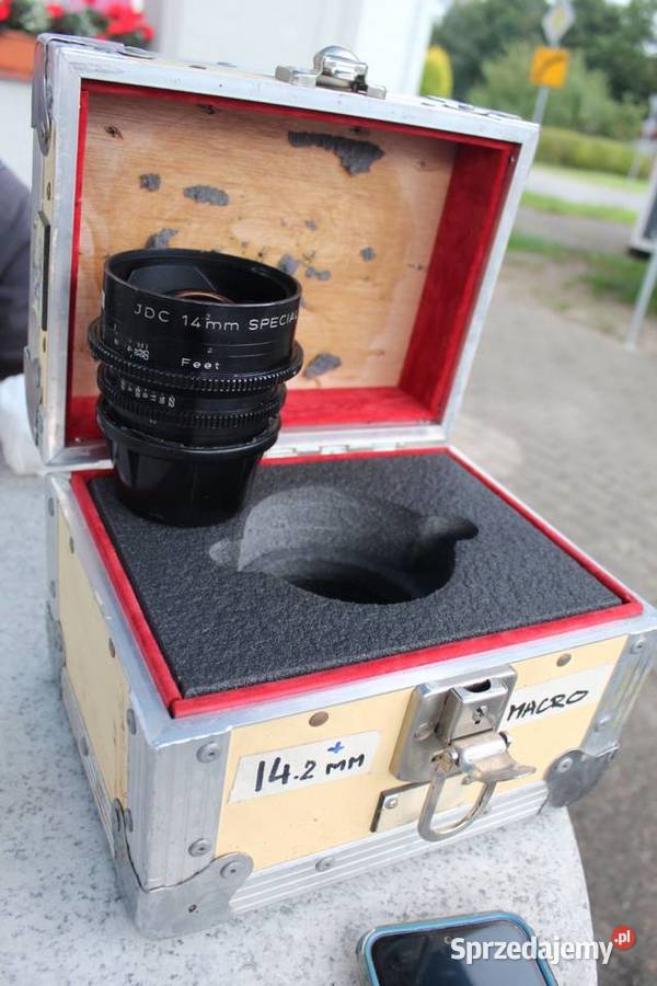 Obiektyw filmowy JDC 142mm Special Macro Mount Mrągowo