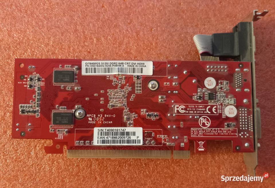 Karta graficzna Gainward 8400GS 512 MB łódzkie Łódź