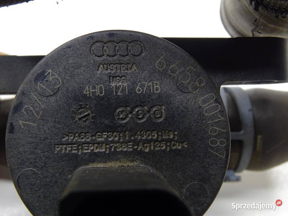 DODATKOWA POMPA WODY 4H0121671B AUDI A6 C7 A4 B8