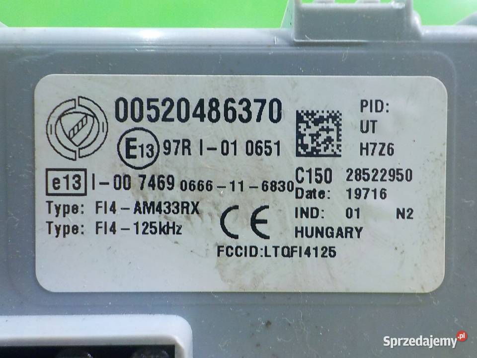 FIAT PANDA III 12 B 16r 5D skrzynka osobowe sprzedam