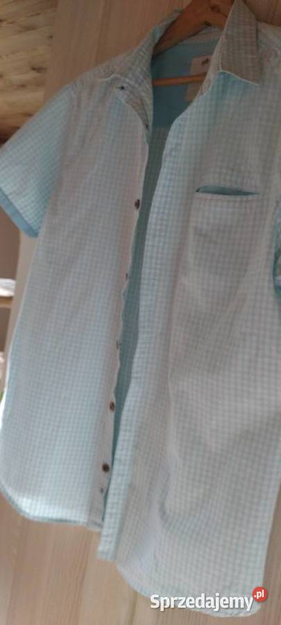 Koszula męska z krótkimi rękawami Lublin sprzedam