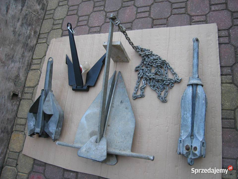 Kotwice do łódki Pływanie zachodniopomorskie sprzedam