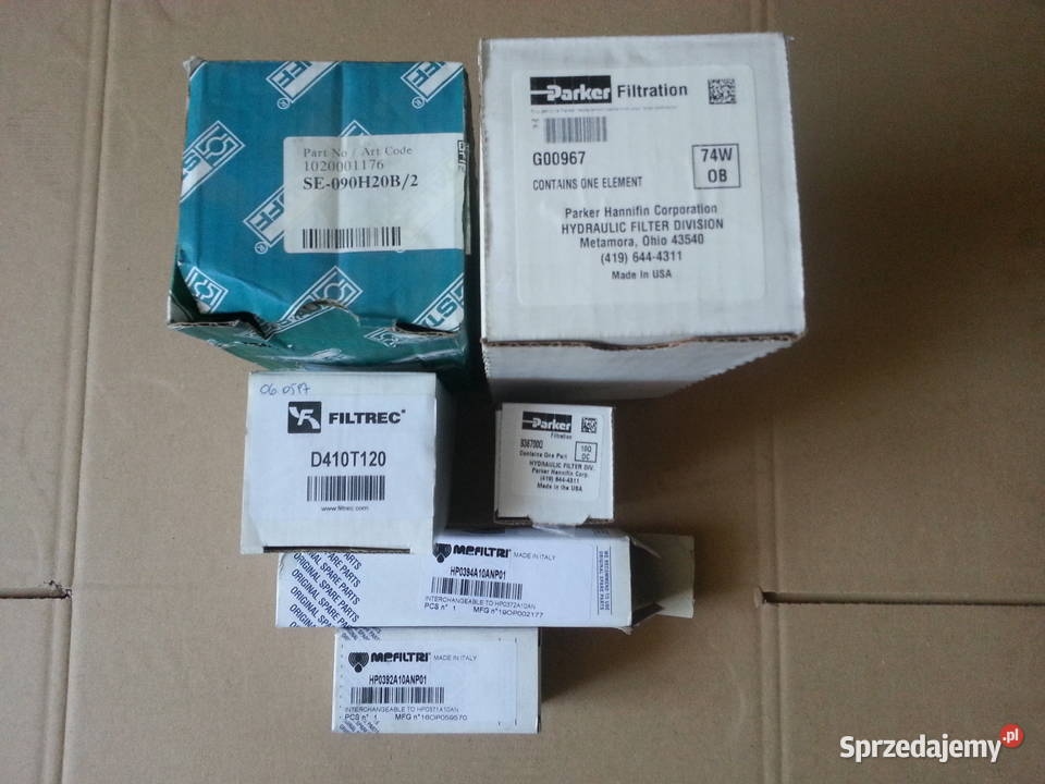PAKIET 20 Filtr Hydrauliczny STAUFF PARKER MP Poznań