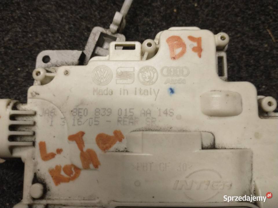 Zamek drzwi lewy tył Audi A4 B7 avant Nowy Sącz