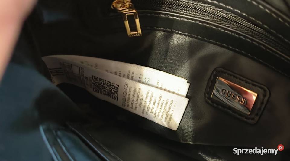 Torebka Guess 3 w 1 nowa czarna Galanteria i dodatki