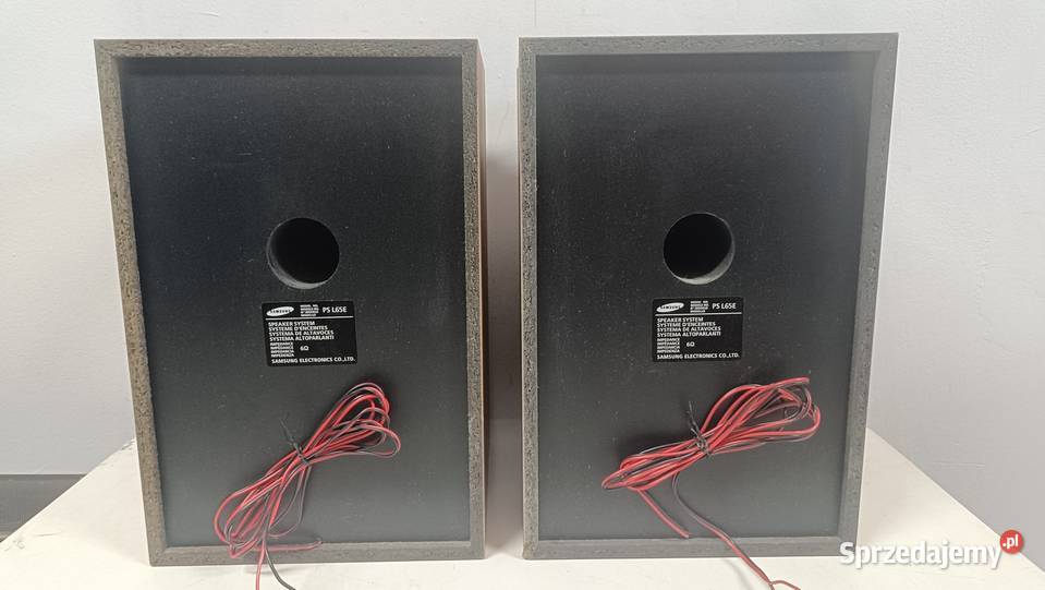 SAMSUNG L65E Kolumny audio z kablami i Poznań