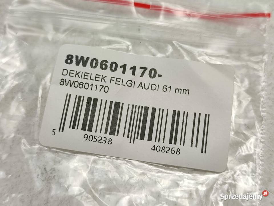 DEKIELEK FELGI 61mm 60mm AUDI A6 A7 8W0601170