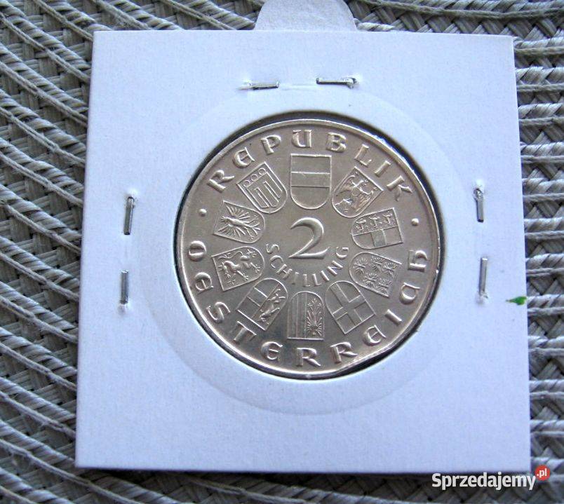 Austria 2 Szylingi 1933r Ignaza Seipela wielkopolskie Kalisz sprzedam