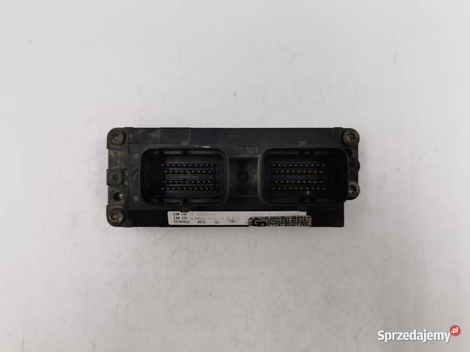Sterownik Silnika Fiat Doblo 12 8v 55193438 IAW Układ elektryczny Wyszków