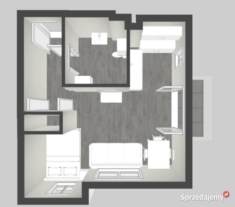 Apartament w uzdrowiskowym Nałęczowie na Mieszkania Nałęczów sprzedam