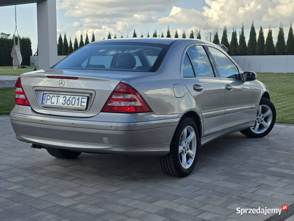 Mercedes C 180 śliczny AVANTGARDE automat wielkopolskie Czarnków