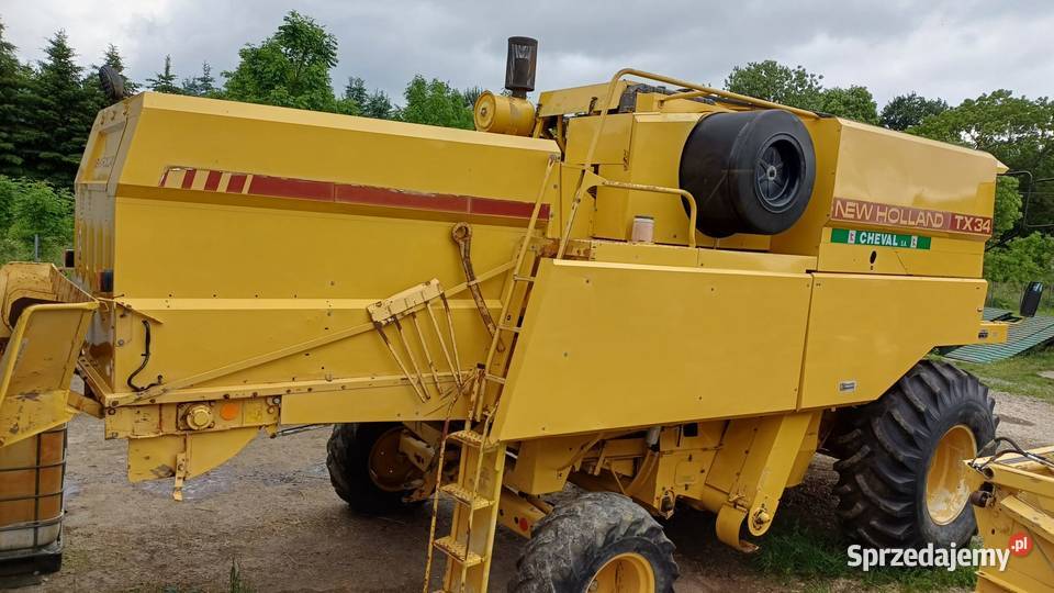 Sprowadzony Kombajn HOLLAND TX34 z sieczkarnia
