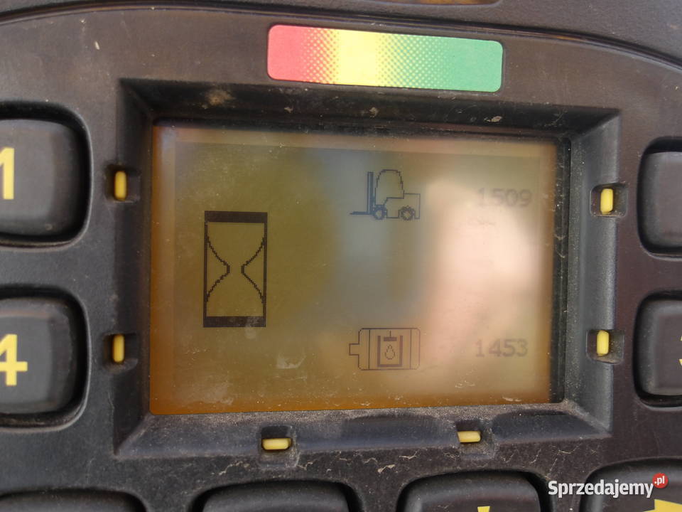 Wózek widłowy trójkołowy elektryczny Hyster