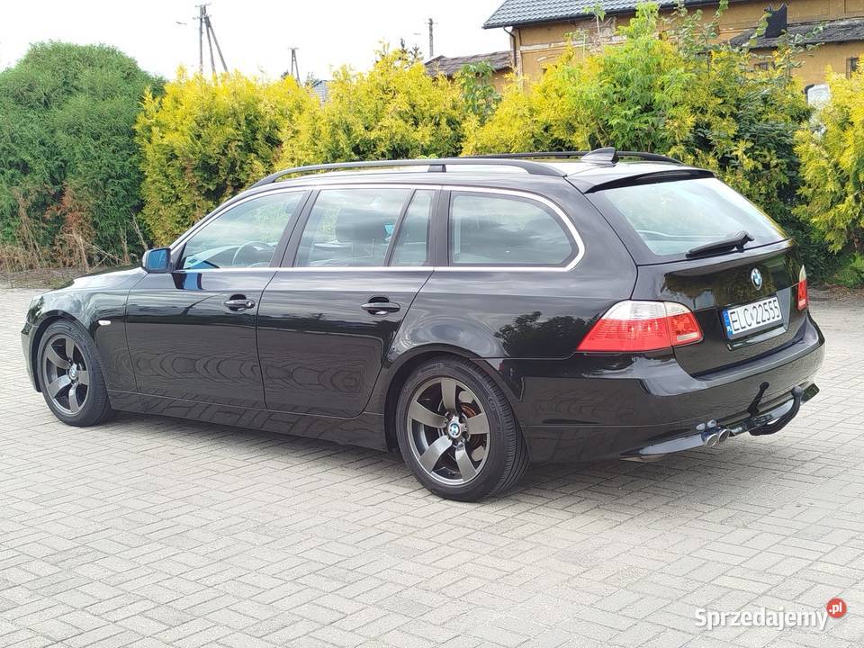 BMW Seria 5 E61 525d Touring Automat Panorama nieuszkodzony Głowno