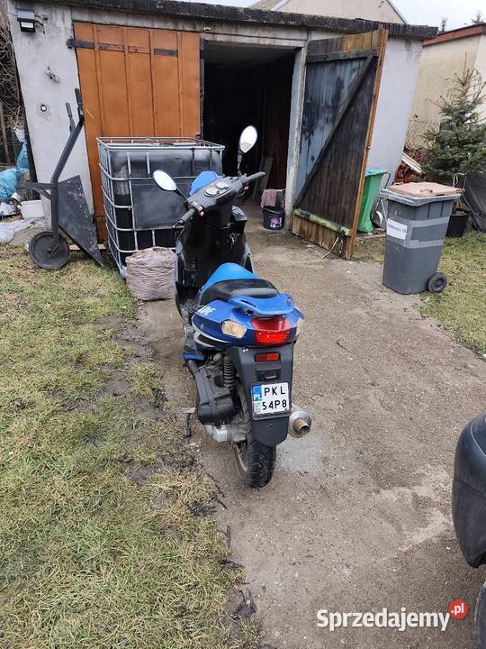 Skuter 50 motomar blade niebieski Pozostałe Kłodawa