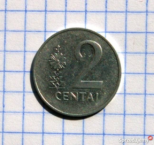 2 CENTAI 2 CENTY 1991 LITWA lubelskie Piszczac