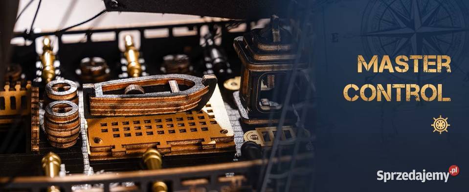 Model statku 3D Znanej firmy Rokr mazowieckie Milanówek