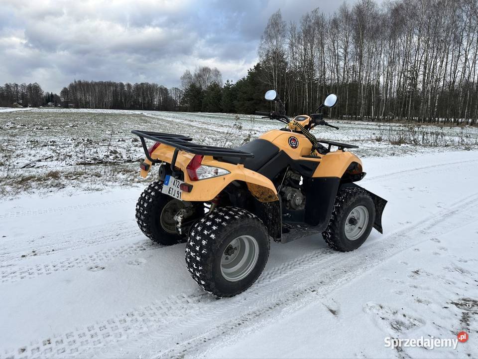 Quad z pługiem Kymco Mxu 250 Mechowiec sprzedam