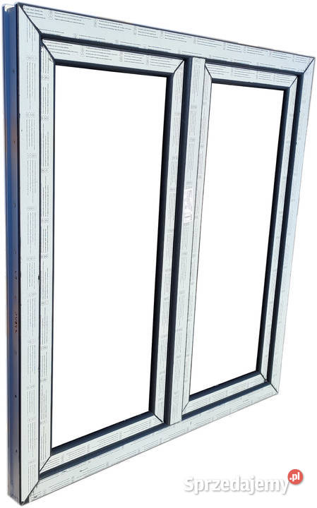 OKNA KacprzaK OKNO PCV 120X130 NOWE ZEW ANTRACYT Lublin