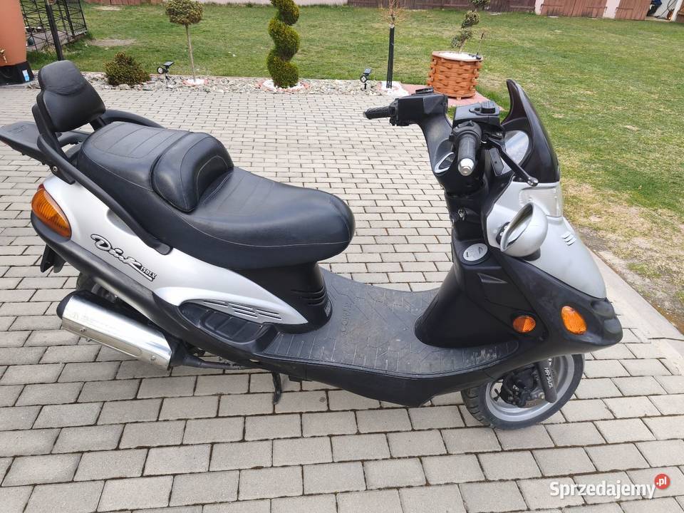 Motocykl Kymko Dink 150LX Rozpłucie Drugie