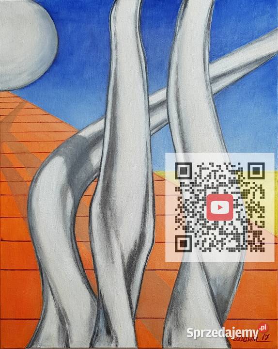 COMPOSITION 40 x 50 2017 olej na płótnie DARMOWA małopolskie Kraków