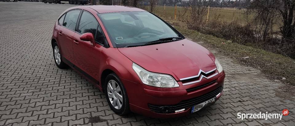 Citroen C4 16 HDi Diesel 110 isofix 2006r Hatchback C4 Środa Śląska