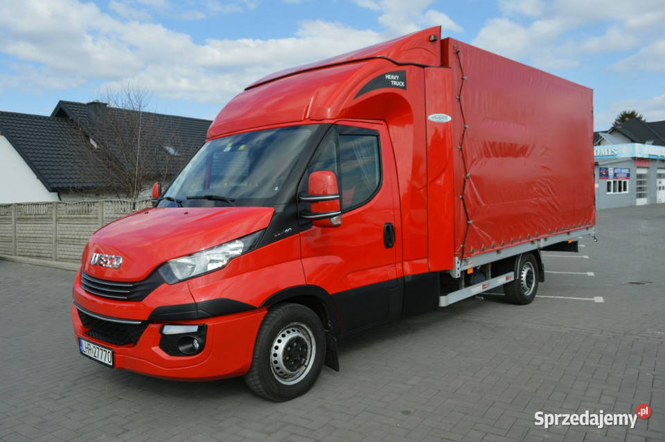 Iveco Daily 35S18 30D Firanka Salon Polska czerwony Hrubieszów sprzedam