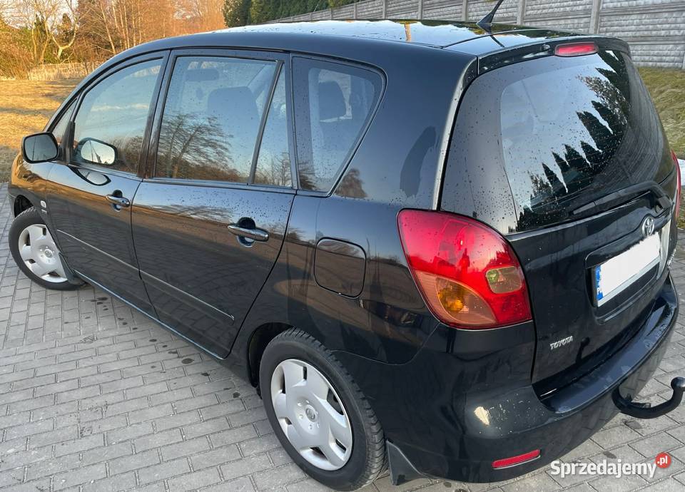 Toyota Corolla Verso LPG 10lat jeden właściciel Nowe Miasto Lubawskie sprzedam
