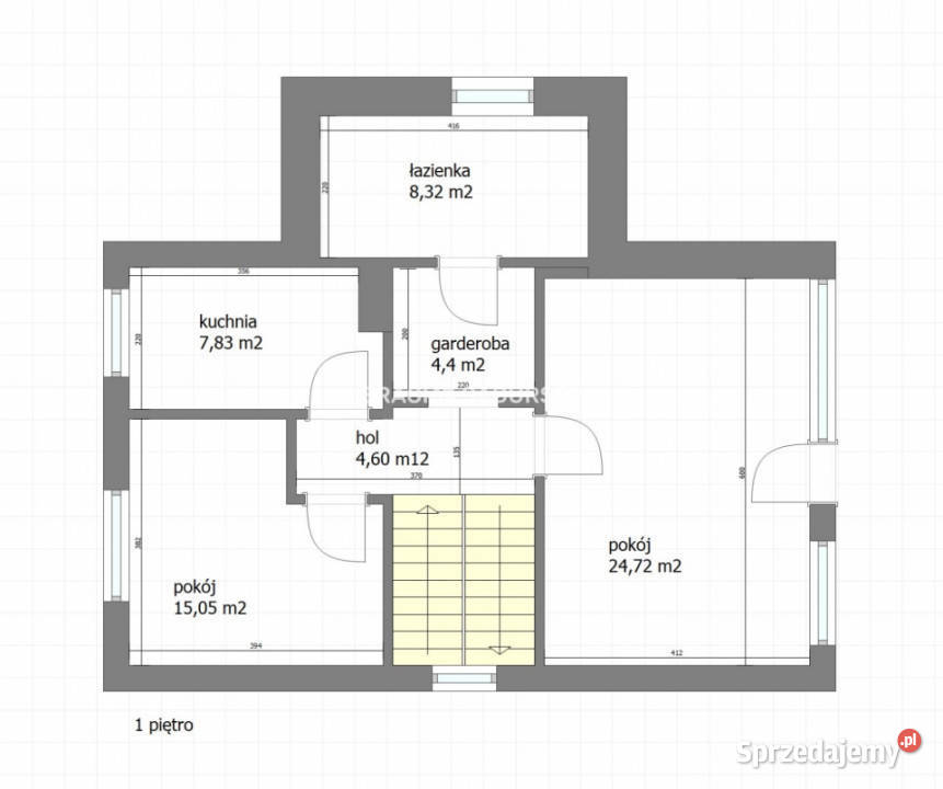 Dom wolnostojący 23003m2 Kraków Liczba pokoi 5 Sprzedaż