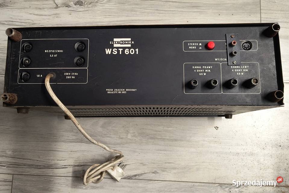 Wzmacniacz 2x60W WST601 Elektronika