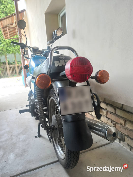 Motocykl MZ ETZ 250 dwusuwowy Dębowiec