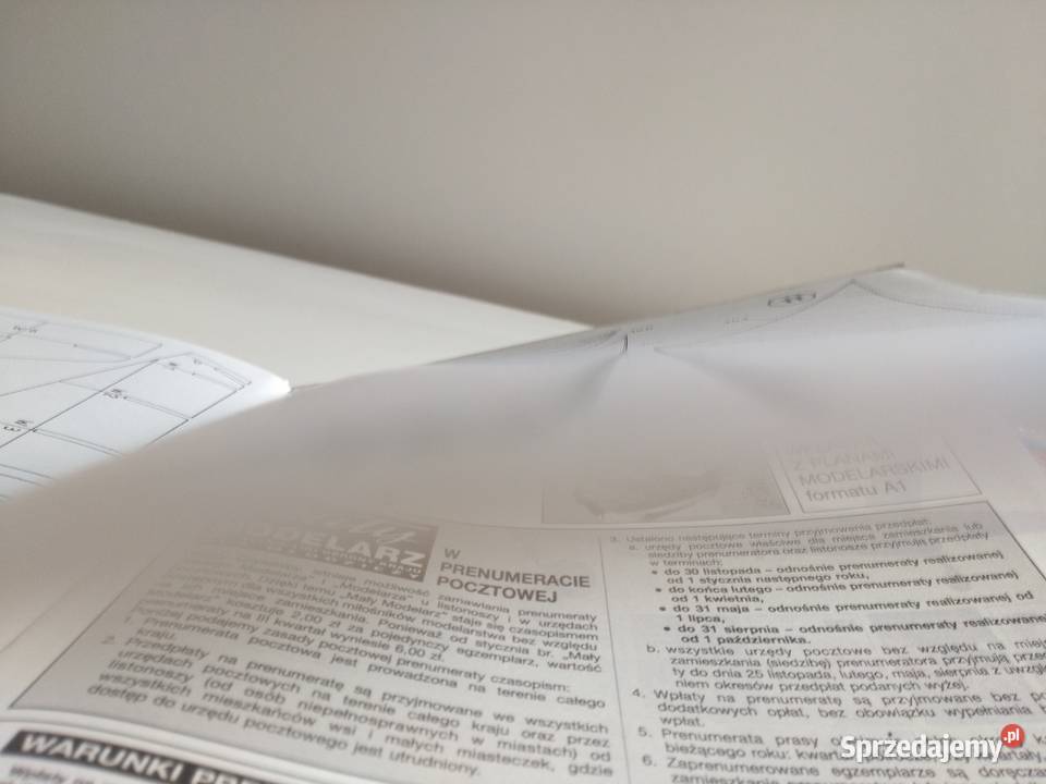 Mały Modelarz 451997 okręt szkolny marynarki Dąbrowa Górnicza