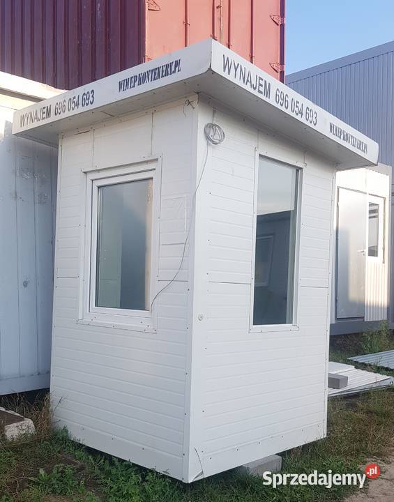 KONTENER Dyżurka 160x160 używany Sprzedam Pozostałe Biznes i Przemysł Somianka-Parcele