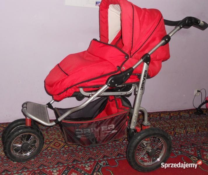 wozek Implast Driver 3XL 3w1 parasolka i śpiwor Łódź