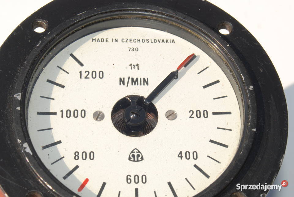 Stary licznik zegar obrotomierz Czechosłowacja sprzedam