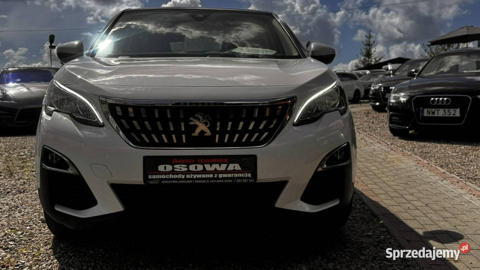 Peugeot 3008 16 blu hdi 120 automat ledy Navi SUV pomorskie Gdańsk
