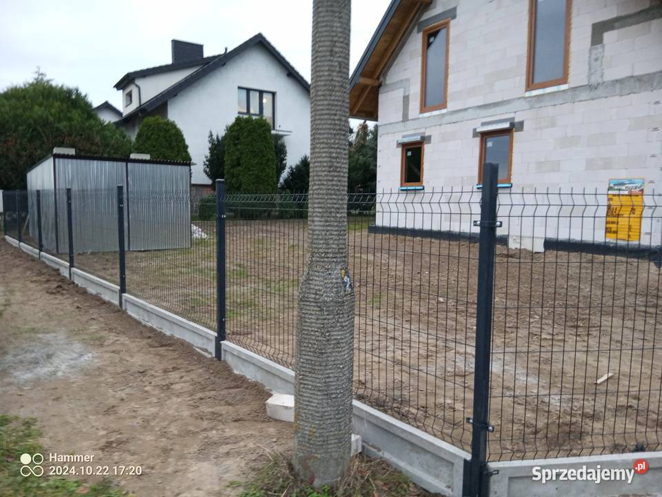 Ogrodzenie panelowe bramy furtki Wudzynek sprzedam