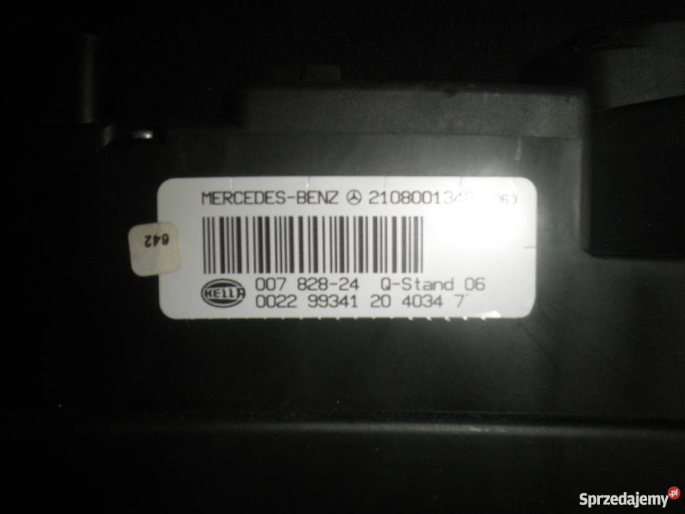 Mercedes W210 lift Pompka centralnego kujawsko-pomorskie Aleksandrów Kujawski